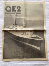 Cunard qe2 supplement for sale  HEREFORD