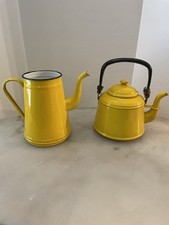 Vintage yellow enamel for sale  Prosper