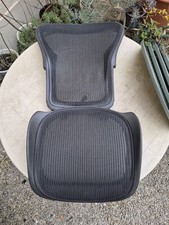 Herman Miller Aeron Black Size B Mesh Set Back and Seat comprar usado  Enviando para Brazil