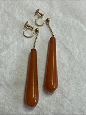 gold amber earrings for sale gold amber earrings for sale WOODHALL SPA