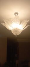 Vetro murano lampadario usato  Roma