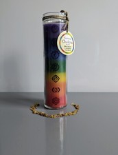 Energy seals regenbogenkerze gebraucht kaufen  Versand nach Germany