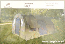 Campfeuer tunnelzelt tunnelx gebraucht kaufen  Dortmund