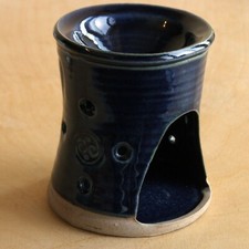 Aquecedor de óleo Celtic Clays "Ogam" azul 12 cm Ogham Carlingford, Co Louth, Irlanda comprar usado  Enviando para Brazil