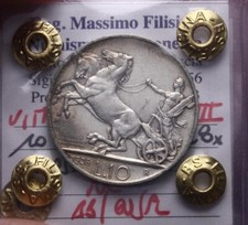 Veiii lire argento usato  Italia