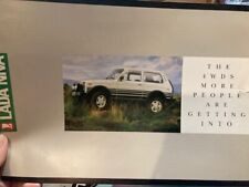 Lada nive brochure for sale  LEIGH