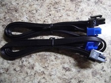 Gamemax CPU 8 pinos macho para CPU 8 pinos 4+4 cabo de fonte de alimentação modular destacável X2, usado comprar usado  Enviando para Brazil