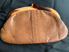 Vintage brown snakeskin for sale  DORKING