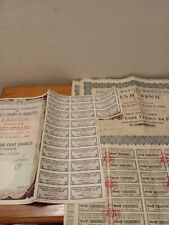 Vieux papiers actions d'occasion  Château-Salins