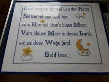 Stickbild geht leise gebraucht kaufen  Schmallenberg