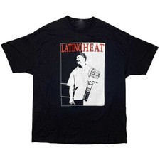 Camiseta de algodão EDDIE GUERRERO LATINO HEAT masculina feminina tamanho P-4Xl EL1008 comprar usado  Enviando para Brazil