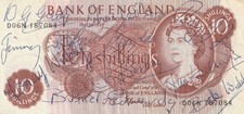 Ten shillings note for sale  SHIPLEY