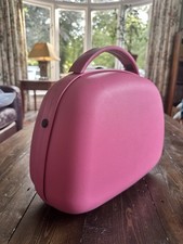 Pink vanity case for sale  LLANBEDR
