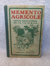 Memento agricole larousse..166 d'occasion  Saint-Sorlin-en-Valloire