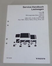 Manual de oficina Volvo Truck códigos de falha motor D6B D7C D10B... MID 128 de 2000 comprar usado  Enviando para Brazil