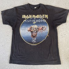 Camiseta Vintage Iron Maiden Can I Play With Madness 1988 Seventh Son US Tour comprar usado  Enviando para Brazil