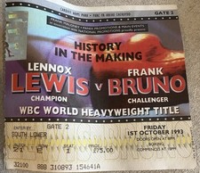 Lennox lewis frank for sale  SWANSEA
