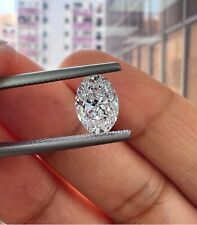 Ample Cvd Diamant 2.90 CT (8x10 MM) Ovale -d Couleur, If Clarté Certifié Diamant na sprzedaż  Wysyłka do Poland