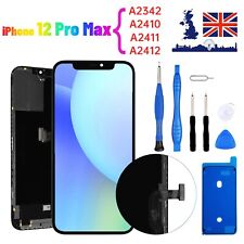 Usado, Conjunto de tela digitalizadora sensível ao toque substituição tela LCD para iPhone 12 Pro Max Reino Unido comprar usado  Enviando para Brazil