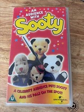 Audience sooty vhs for sale  GREAT YARMOUTH