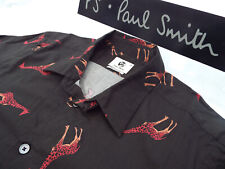 Camisa masculina PAUL SMITH 🌍 Tamanho M (PEITO 40") 🌎 RRP £165+📮 ESTAMPA GIRAFA comprar usado Camisa masculina PAUL SMITH 🌍 Tamanho M (PEITO 40") 🌎 RRP £165+📮 ESTAMPA GIRAFA comprar usado  Enviando para Brazil