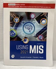 Using MIS [RENTAL EDITION] - Paperback, by David M. Kroenke 2022, 12th Edition, używany na sprzedaż  Wysyłka do Poland