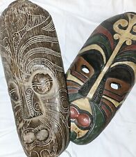 Set wooden masks for sale  Portland