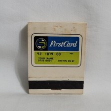 Vintage matchbook first for sale  Spindale