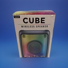 Alto-falante sem fio luzes cubo colorido série clara LED som Bluetooth, usado comprar usado  Enviando para Brazil