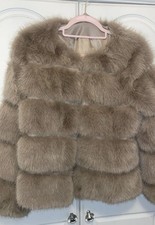 Chav fluffy coat for sale  HORNCHURCH