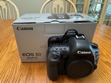 Câmera Digital SLR Canon EOS 5D Mark IV 30.4MP - Preta (Somente o Corpo) comprar usado  Enviando para Brazil