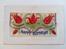 Vintage embroidered silk for sale  CARNFORTH