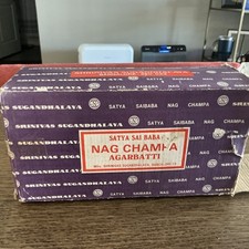 Usado, Palitos de incenso Satya Sai Baba Nag Champa Agarbatti 1500 gramas caixa comprar usado  Enviando para Brazil