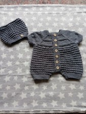 knitted baby romper for sale  SEAHAM