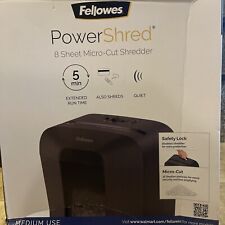 Fellowes 8mc shredder for sale  Columbia