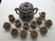 Bowle set keramik gebraucht kaufen  Taufkirchen