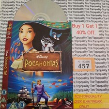 Pocahontas dvd disc for sale  BIRKENHEAD