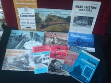 Railway publications 1950 for sale  HALESOWEN