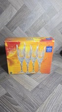 Crystal champagne flutes for sale  WELSHPOOL