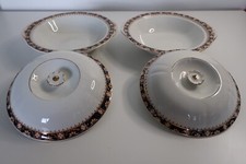 Antigo Conjunto de 2 Tureens de Porcelana Stoke On Trent Empire "Oxford" - Inglaterra comprar usado  Enviando para Brazil
