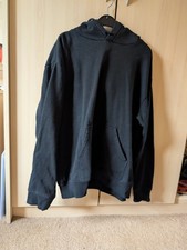Black midweight hoodie for sale  MORPETH