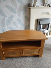 Corner oak cabinet for sale  WALLASEY