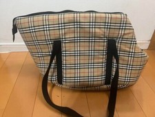 Bolsa de transporte Burberry Nova Check bege para cães transporte para animais de estimação M2 comprar usado  Enviando para Brazil