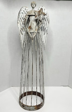 Antiqued metal angel for sale  Tallahassee