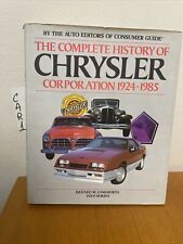 Book libro chrysler usato  Italia