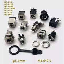 Usado, 1-20 pçs plugue oco DC/soquete oco φ5,5 mm conector tomada fonte de alimentação comprar usado  Enviando para Brazil