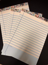 Bloco de notas Greenroom 3 peças legal 8,5 x 11 regra larga estampa paisley papel reciclado comprar usado Bloco de notas Greenroom 3 peças legal 8,5 x 11 regra larga estampa paisley papel reciclado comprar usado  Enviando para Brazil