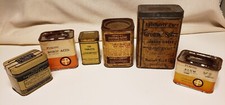 Antique spice tins for sale  Salina
