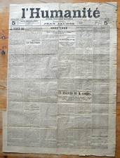 Rare humanité 1er d'occasion  Foix