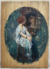 Tableau ancien recto d'occasion  Paris XVII